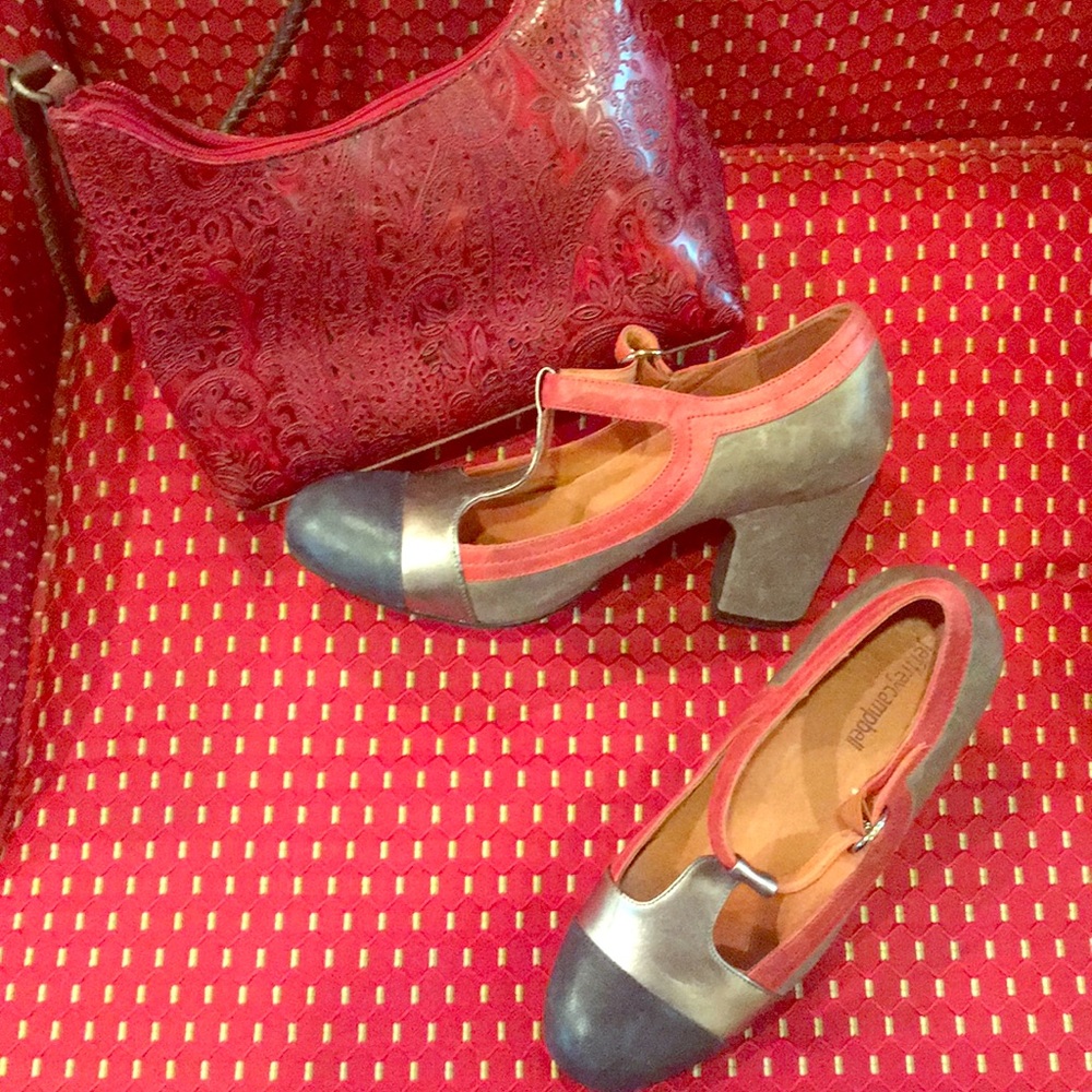 Jeffrey Campbell t-strap 4color chunk heels